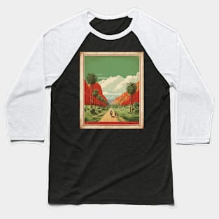 Cessnock Australia Vintage Travel Poster Tourism Art Baseball T-Shirt